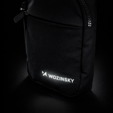 Wozinsky WMS-W1 Unisex Mini skuldertaske Vandtæt dobbelt-kammer til telefon - sort