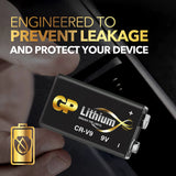 Batteri 9V Litium 1-Pak