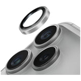 Uniq Optix Prime Camera Lens Protector til iPhone 17 Pro / 17 Pro Max med applikator - Silver