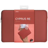 Uniq Cyprus Ridge Edition Laptop Sleeve til en 14" vandtæt neopren laptop - rød