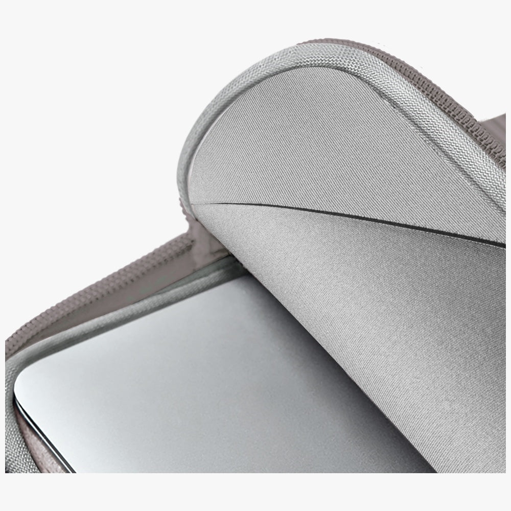 Uniq Cyprus Ridge Edition Laptop Sleeve til 14" bærbare computere, vandbestandigt neopren - grå