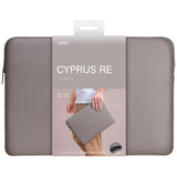 Uniq Cyprus Ridge Edition Laptop Sleeve til 14" bærbare computere, vandbestandigt neopren - grå