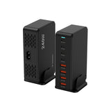 Wozinsky 240W GaN QC3 Ladestation - sort