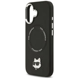 Karl Lagerfeld Choupette Pin MagSafe Case til iPhone 17 - sort