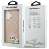Karl Lagerfeld Choupette Pin MagSafe Case til iPhone 17 - Pink