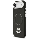 Karl Lagerfeld Choupette Pin MagSafe Case til iPhone Air Black