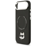 Karl Lagerfeld Choupette Pin MagSafe Case til iPhone Air Black
