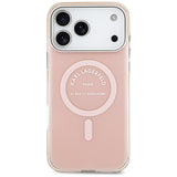 Karl Lagerfeld IML Karl RSG Logo MagSafe Case til iPhone 17 Pro Max - Pink