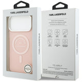 Karl Lagerfeld IML Karl RSG Logo MagSafe Case til iPhone 17 Pro Max - Pink