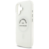 Karl Lagerfeld IML Karl RSG Logo MagSafe Case til iPhone 17 - Gennemsigtig