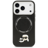Karl Lagerfeld Karl & Choupette Pins MagSafe Case til iPhone 17 Pro - sort