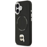 Karl Lagerfeld Karl Pin MagSafe Case til iPhone 17 - sort