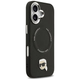 Karl Lagerfeld Karl Pin MagSafe Case til iPhone 17 - sort
