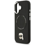 Karl Lagerfeld Karl Pin MagSafe Case til iPhone 17 - sort