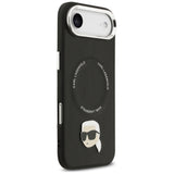 Karl Lagerfeld Karl Pin MagSafe Case til iPhone Air - sort
