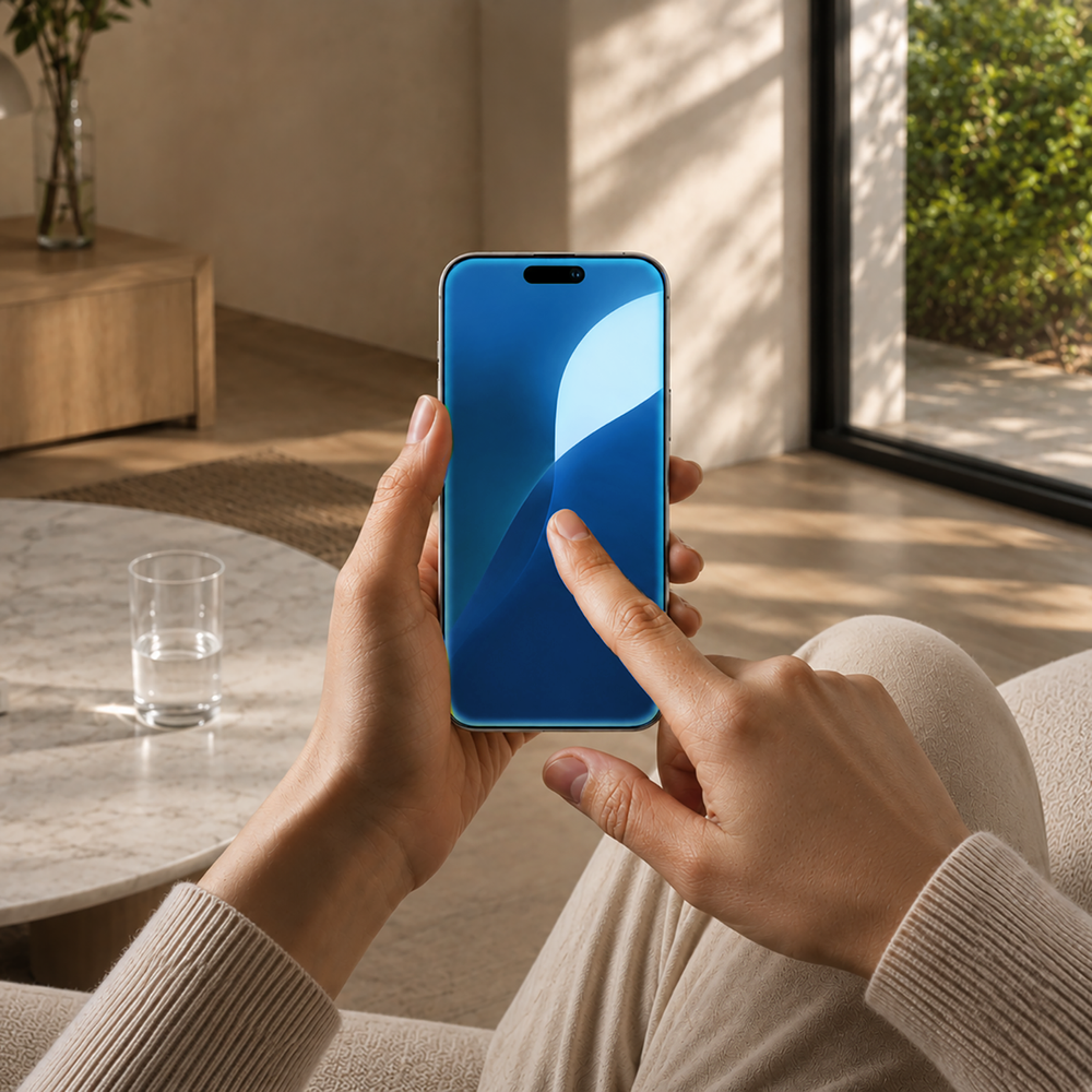 AmazingThing Titan Vision 7 hærdet glas til iPhone 17 Pro