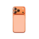 AmazingThing Lens Glass til iPhone 17 Pro / Pro Max - med orange ramme