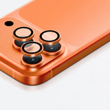AmazingThing Lens Glass til iPhone 17 Pro / Pro Max - med orange ramme