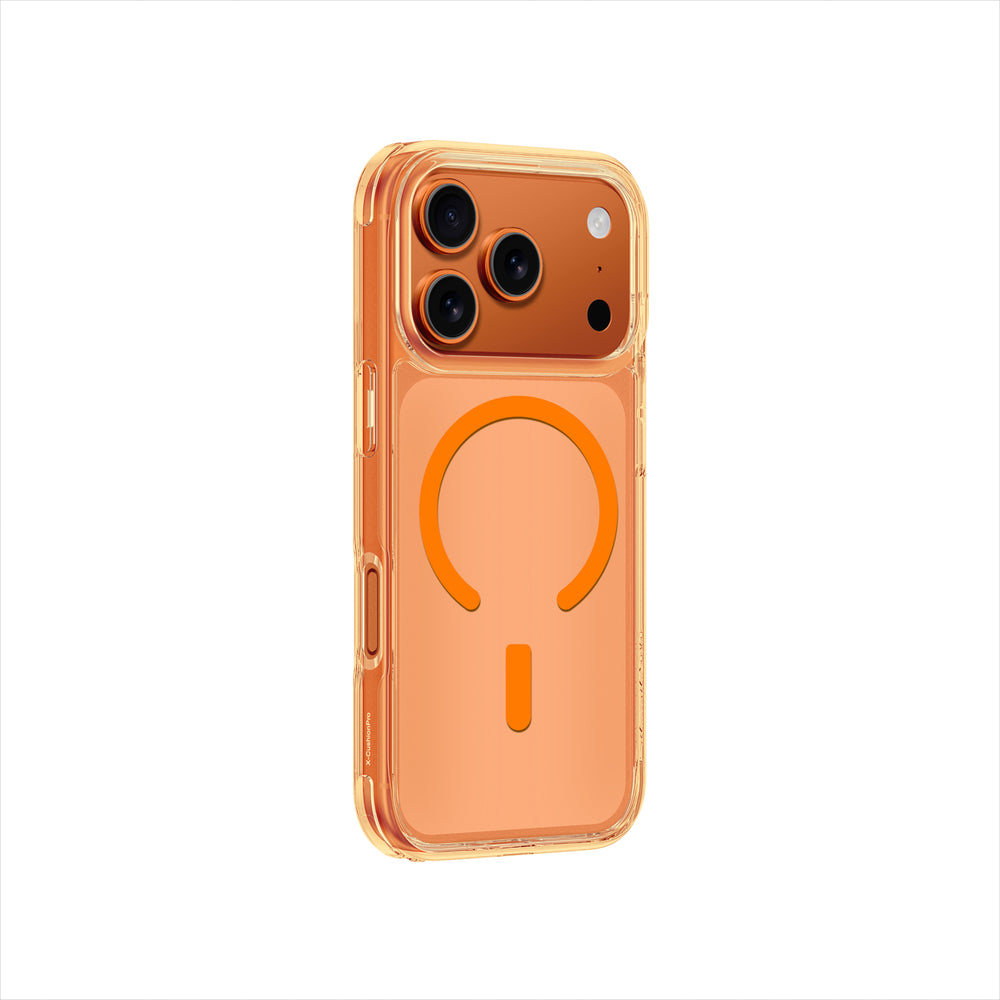 AmazingThing Minimal Mag Drop Proof Case 3 Lens iPhone 17 Pro Max Titan Orange