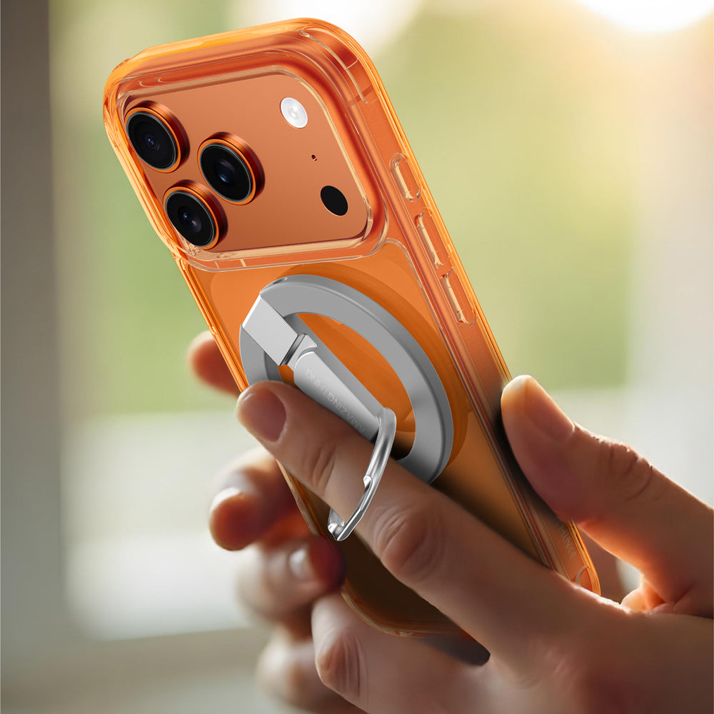 AmazingThing Minimal Mag Drop Proof Case 3 Lens iPhone 17 Pro Max Titan Orange