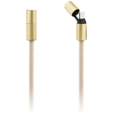 Guess CBDY 4G Charm USB-C / USB-C-kabel 150 cm - beige