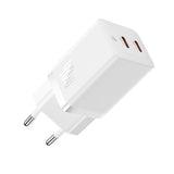Baseus GaN5 Pro 40W 2xUSB-C vægoplader - hvid