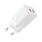 Baseus GaN5 Pro 40W 2xUSB-C vægoplader - hvid