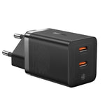 Baseus GaN5 Pro 40W 2xUSB-C Wall Charger - sort
