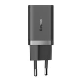 Baseus GaN5 Pro 40W 2xUSB-C Wall Charger - sort