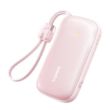 Baseus EnerFill FC21 Qpow 3 Ultra 20000mAh 22.5W Powerbank med display og kabel med - Pink