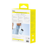 Baseus EnerFill FC31 20000mAh 45W Power Bank med display med USB-C og Lightning Kabler - Blå