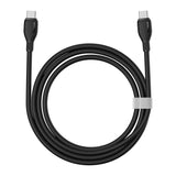Baseus Pudding Series USB-C-kabel - USB-C 100W 1,2m - sort