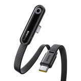 Baseus MVP 3 USB-C - USB-C 100W Cable Angled 1m - Black