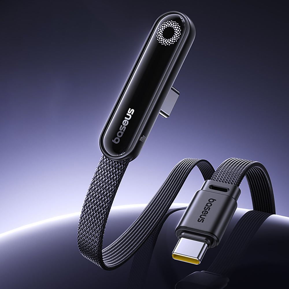 Baseus MVP 3 USB-C - USB-C 100W Cable Angled 1m - Black