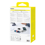 Baseus Lipow 20000mAh 22.5W Powerbank med to indbyggede kabler med ekstra Baseus Simple USB-A - USB-C 3A 20cm kabel - hvid