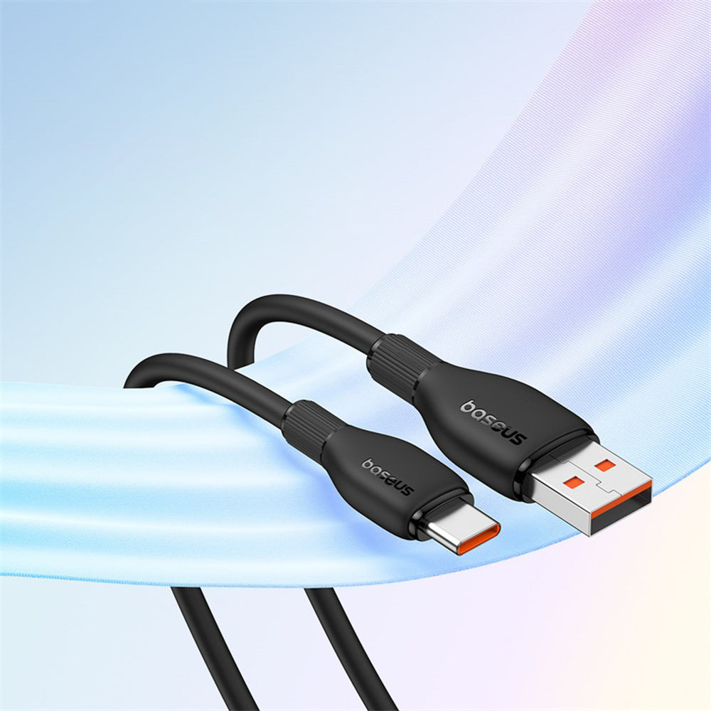 Baseus Pudding Series 100W USB-A - USB-C Kabel 2m - sort