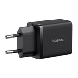 Baseus Cube Pro 30W USB-C USB-A Wall Charger - sort