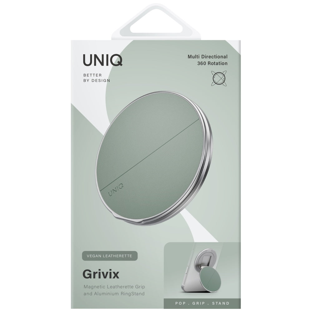 Uniq Grivix Classic 360 Mount&Grip Stand Magnetisk Holder - Grøn