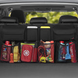 Wozinsky Large Car Organizer til bagsæde Bagstøtte og bagagerum - sort