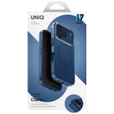 Uniq Clario Magclick Charging Case for iPhone 17 Pro - Blue