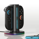 AmazingThing Thunder Pro PlayDock Charger til Nintendo Switch 2 Controllers - sort