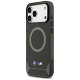 BMW M IML Metal Buttons & Logo MagSafe Case til iPhone 17 Pro Max - Blå