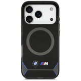 BMW M IML Metal Buttons & Logo MagSafe Case til iPhone 17 Pro - Blå