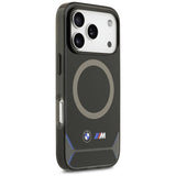 BMW M IML Metal Buttons & Logo MagSafe Case til iPhone 17 Pro - Blå