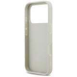 DKNY-kager med trykte striber iPhone 17 Pro-kasse - beige