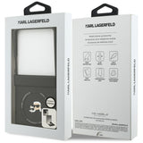 Karl Lagerfeld Karl & Choupette Pins MagSafe Case til Samsung Galaxy Z Flip 7 - sort