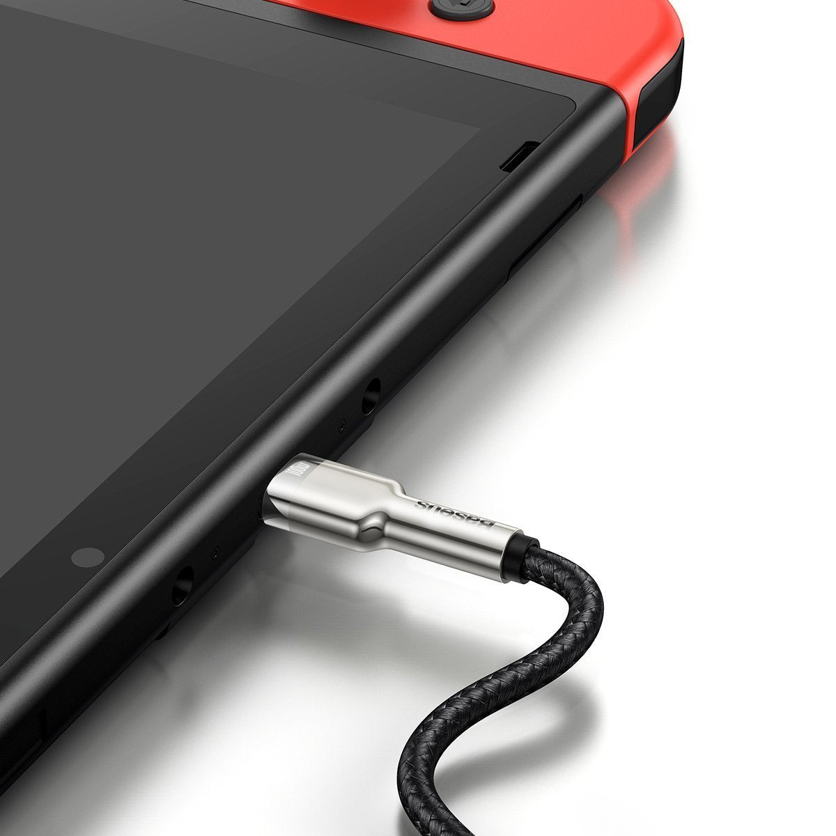 Kabel USB-C til USB-C Baseus Cafule, 100W, 1m (sort)