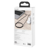 Kabel USB-C til USB-C Baseus Cafule, 100W, 1m (sort)