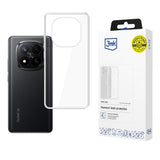 3mk Clear Case til Xiaomi Redmi Note 15 Pro+ 5G - gennemsigtigt