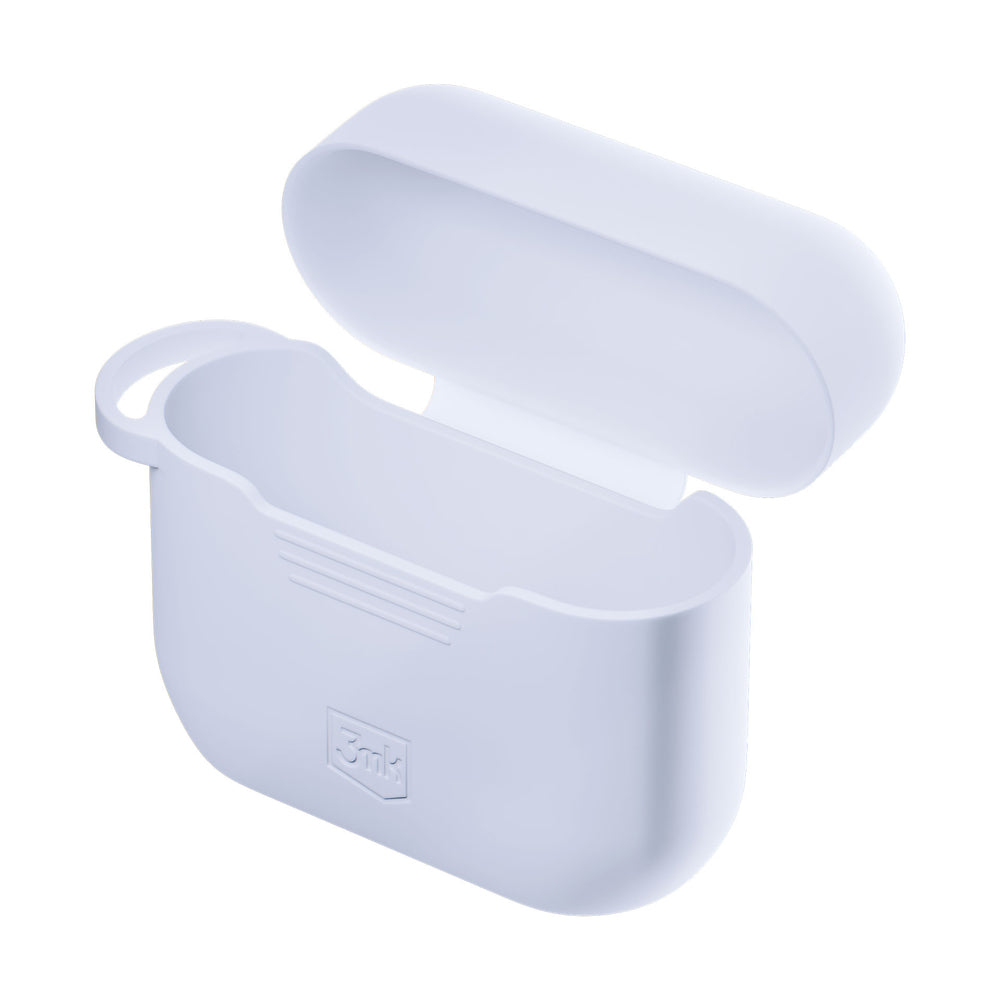 3mk Silicone AirPods Case til AirPods Pro 3 - Hvid